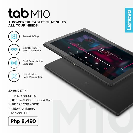 Lenovo PH released a collection of budget-friendly tablets