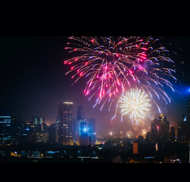 Fireworks display in Metro Manila