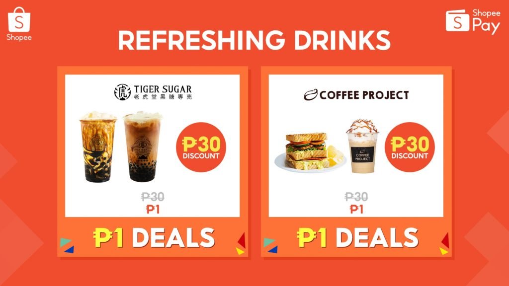 Satisfy Your Comfort Food Cravings with ShopeePay ₱1 Deals