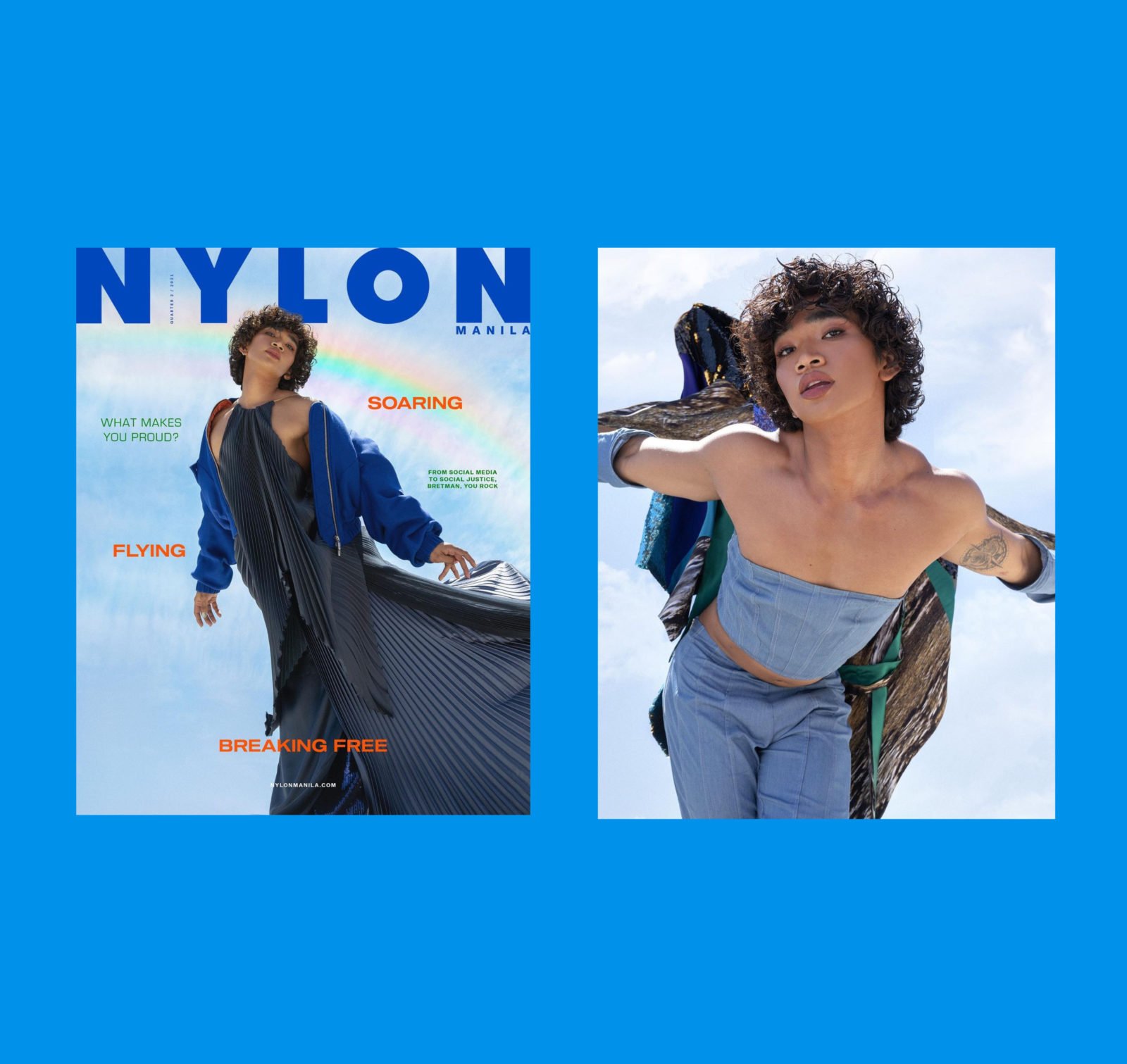 Bretman Rock dedicates his Nylon Cover to the Pinoy LGBTQIA+ community "the baklas"