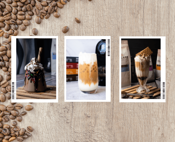 3 of Ivan Royce's coffee mixes