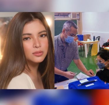 Angel Locsin receives her COVID-19 vaccine