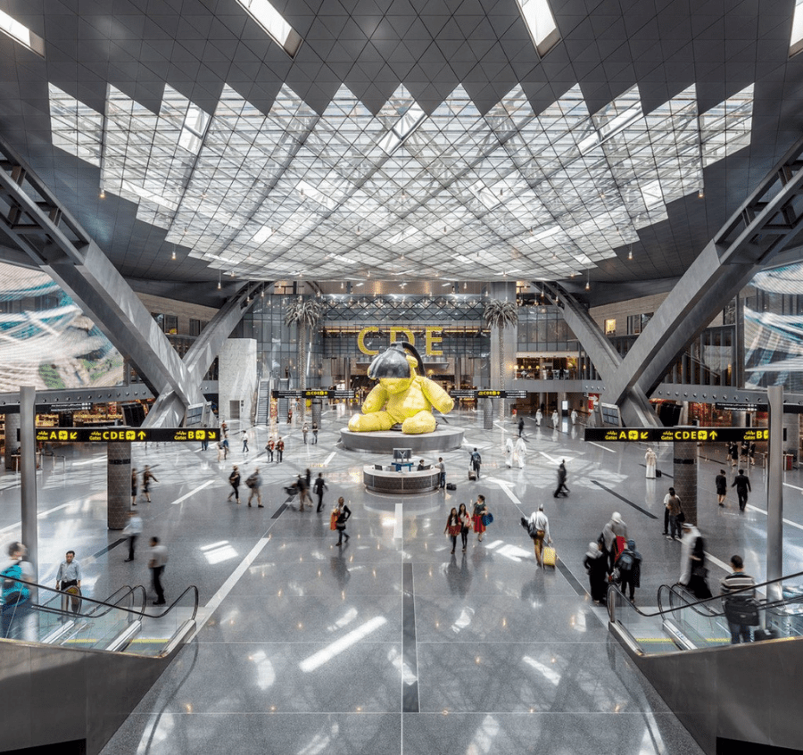 Airport reading. Аэропорты планеты. Аэропорт Катара фото. Hamad International Airport информация об аэропорте.