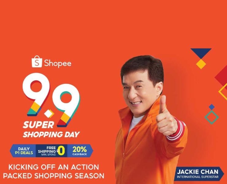 Jackie Chan as Shopee endorser