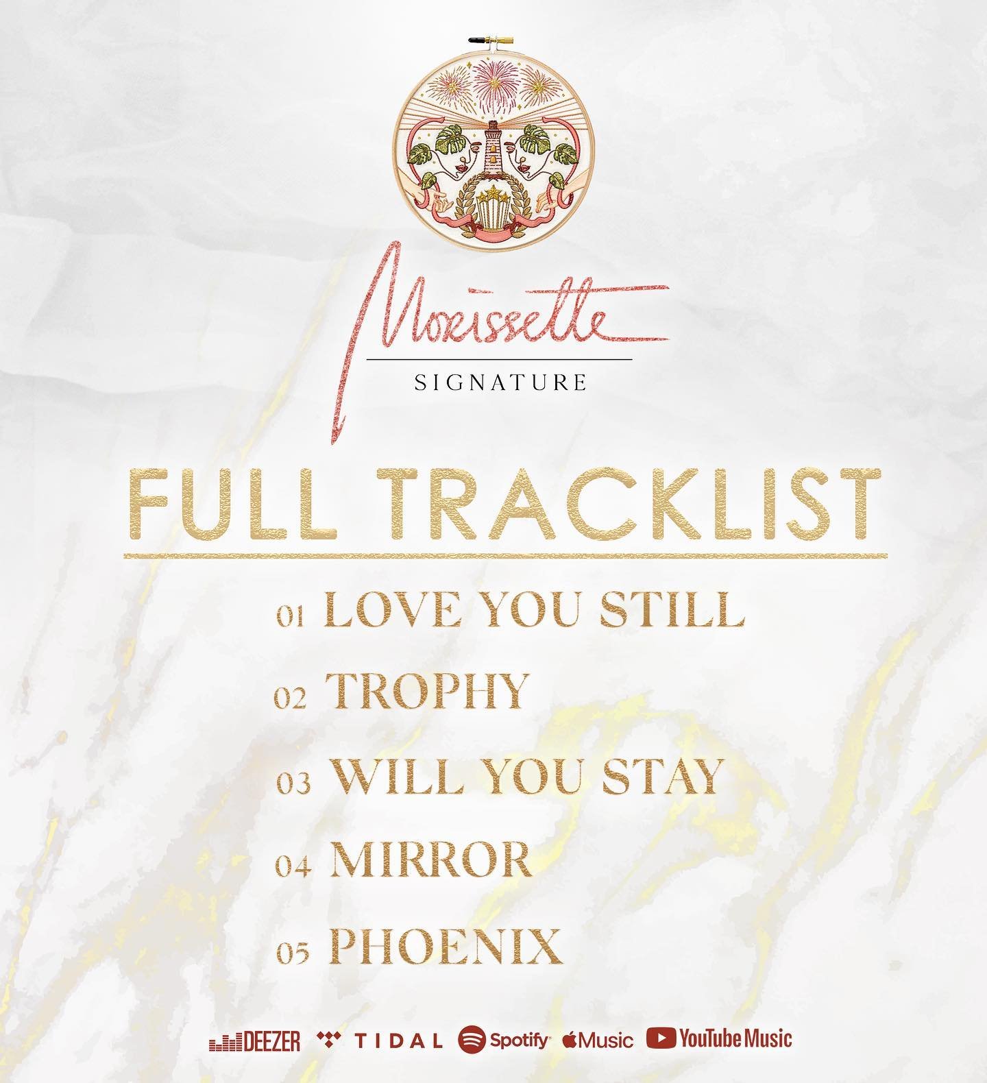 Morissette SIGNATURE EP album