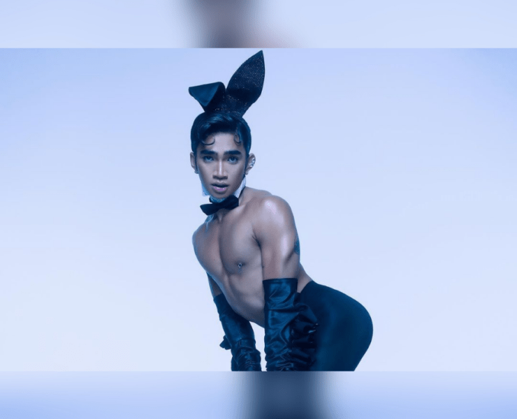 Bretman Rock posing for Playboy