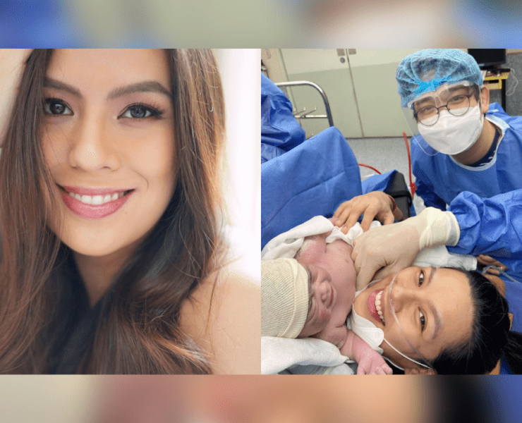 Nikki Gil gives birth to baby Maddie