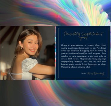 Chie Filomeno evicted