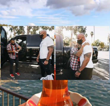 Dwayne The Rock Johnson gifts his custom truck to fan