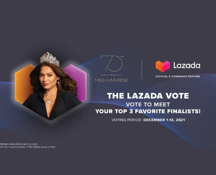 Lazada Philippines returns as the official voting platform for Miss Universe 2021