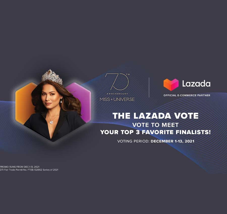 Lazada Philippines returns as the official voting platform for Miss Universe 2021