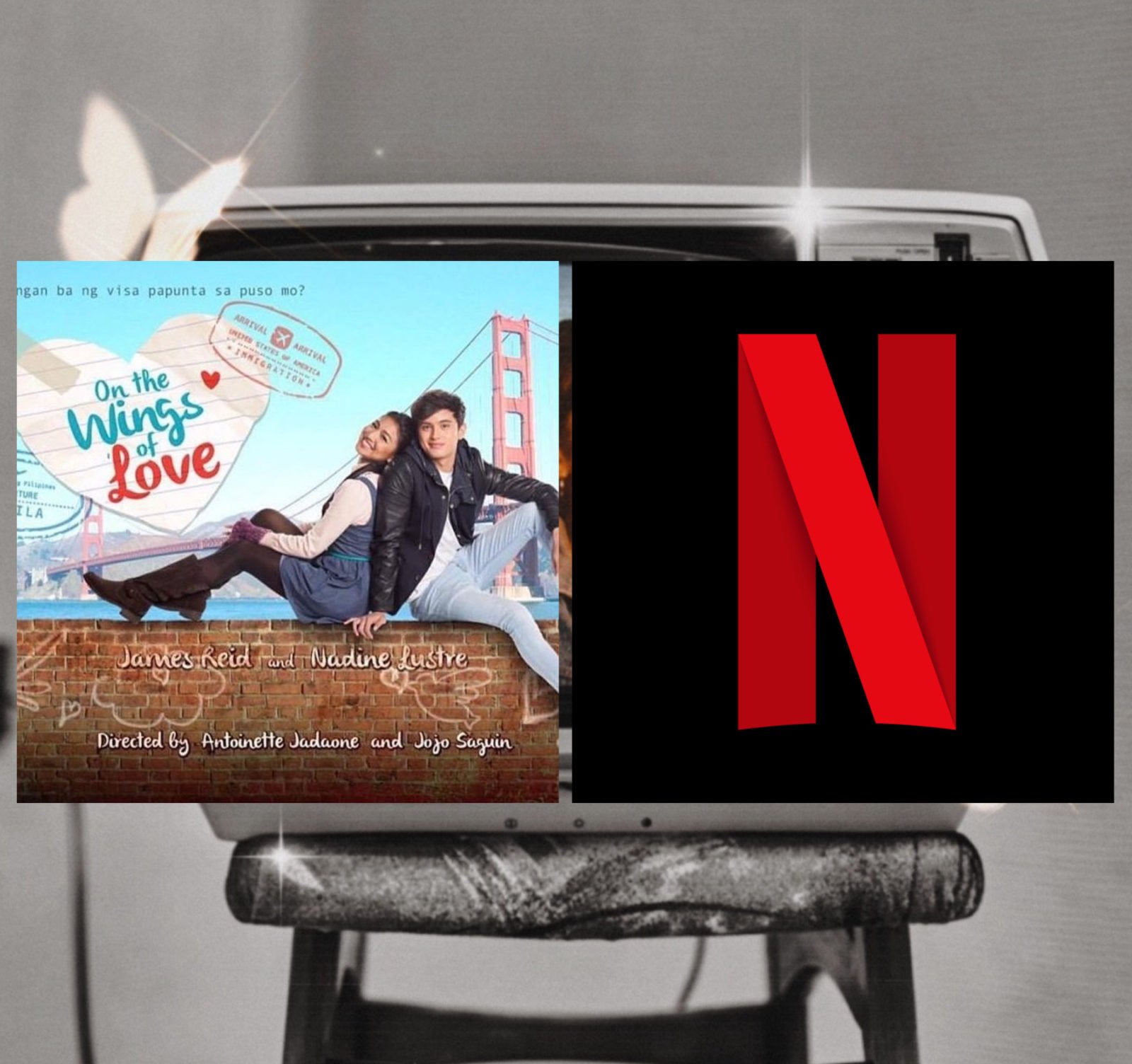 'On the Wings of Love' of James and Nadine will soon be streaming on Netflix