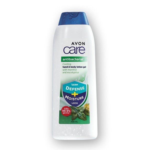 Avon Care Antibacterial Cooling Hand and Body Lotion Gel