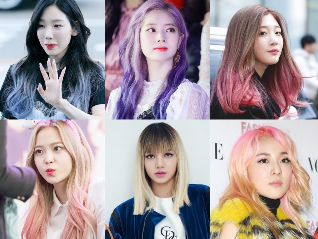 Rainbows And More: Hair Color Inspiration From Female KPOP Idols