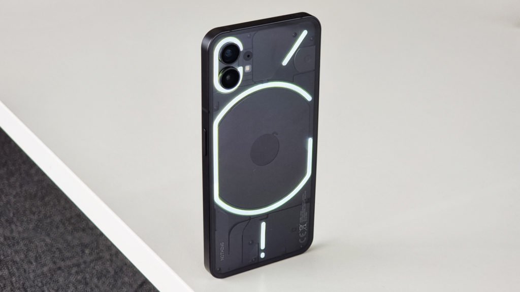 The Glyph Interface can also act as fill light.