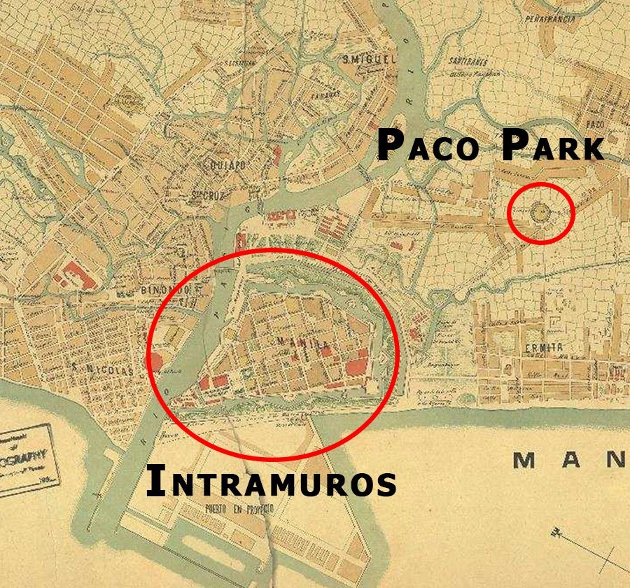 1998 Map of Manila. Photo Credit: University of Texas Libraries