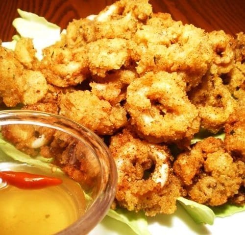 Calamares street food