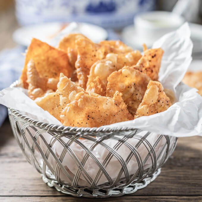Crunchy Chicken skin