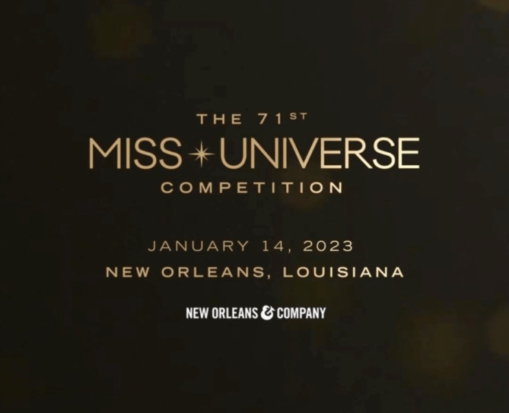Miss Universe 2022 to be held in New Orleans