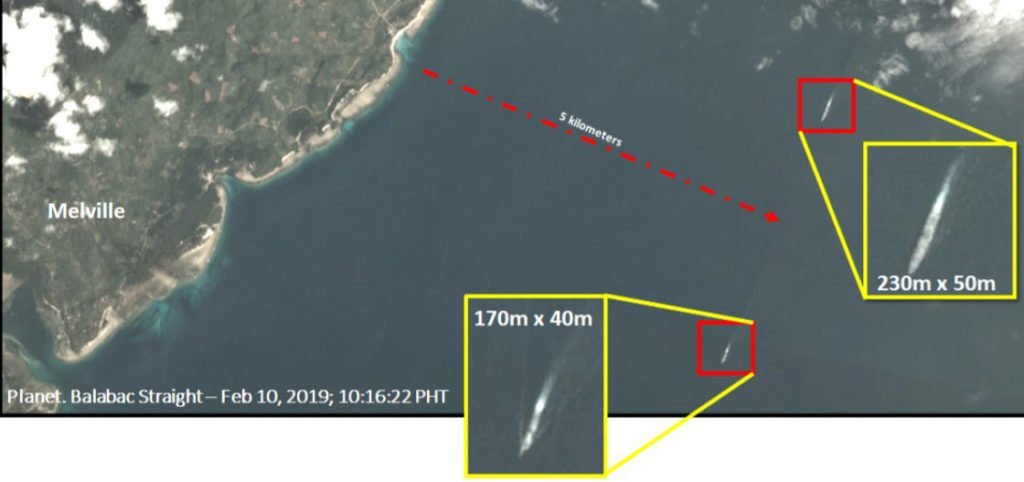 PhilSA using satellites to monitory ships in the ocean. Photo Credit: PhilSA