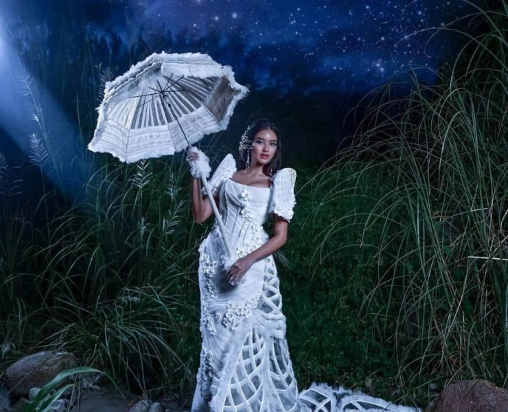 Alexandra Rosales blossoms in her Miss Supermodel National Costume