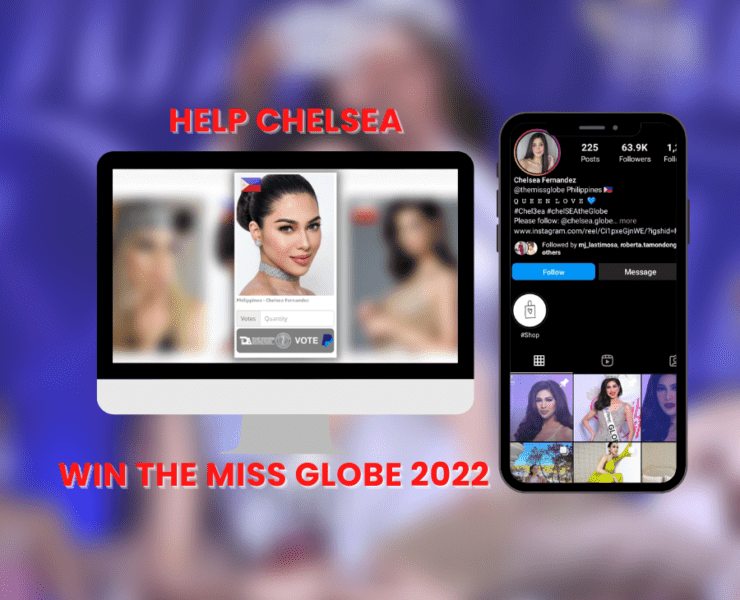 Influence around the Globe: Here's how you can help Chelsea Fernandez win Miss Globe 2022