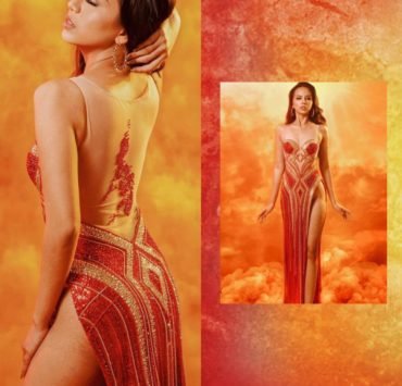 Lucky Faye Angelie Erese flies high in her Darna-inspire evening gown