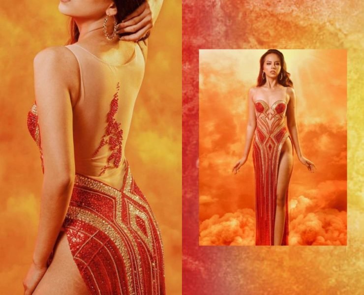 Lucky Faye Angelie Erese flies high in her Darna-inspire evening gown