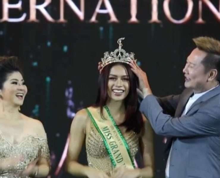 Roberta Tamondong is officially crowned as Miss Grand International 2022 5th runner-up