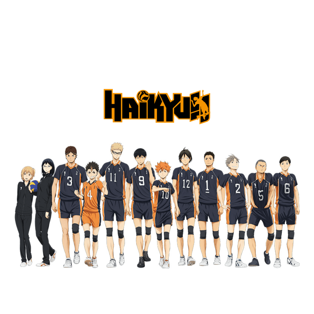 Haikyuu Poster Karasuno High School Volleyball Team Thailand