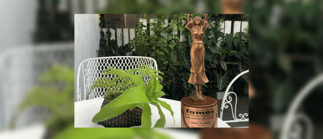 Dolly de Leon FAMAS trophy