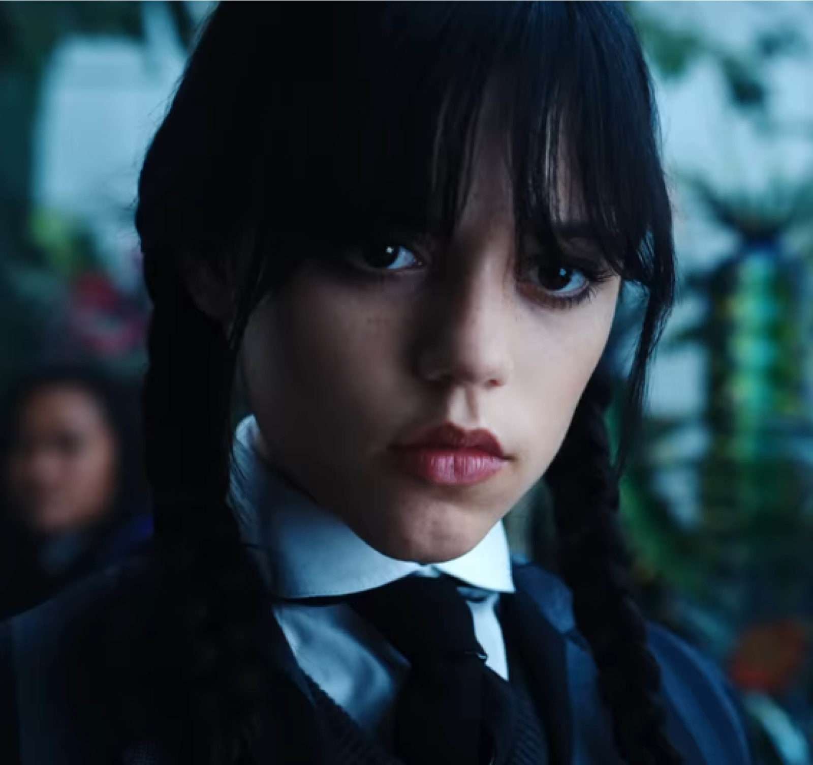 Jenna Ortega as Wednesday Addams