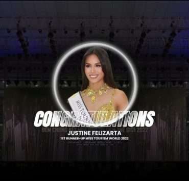 Justine Felizarta is Miss Tourism World 2022 1st runner-up