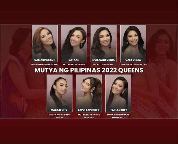 Meet the 2022 Mutya ng Pilipinas Queens