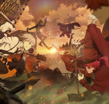 Note: Copyrights are held by Kafka Asigiri, Harukawa 35, Oyoyo, Shiwasu Hoshikawa, Ganji, Neco Kanai, BONES Studio, Funimation, Crunchyroll, Young Ace, Kadokawa Press or Yen Press, Bungo Stray Dogs Wiki.