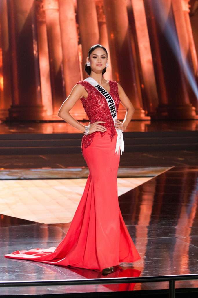 Pia wurtzbach clearance gown miss universe