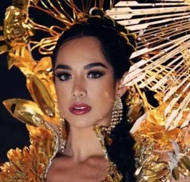 Paula Ortega shines bright in her Sun-inspired National Costume