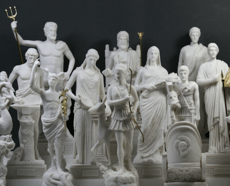 Greek Gods and Goddesses.