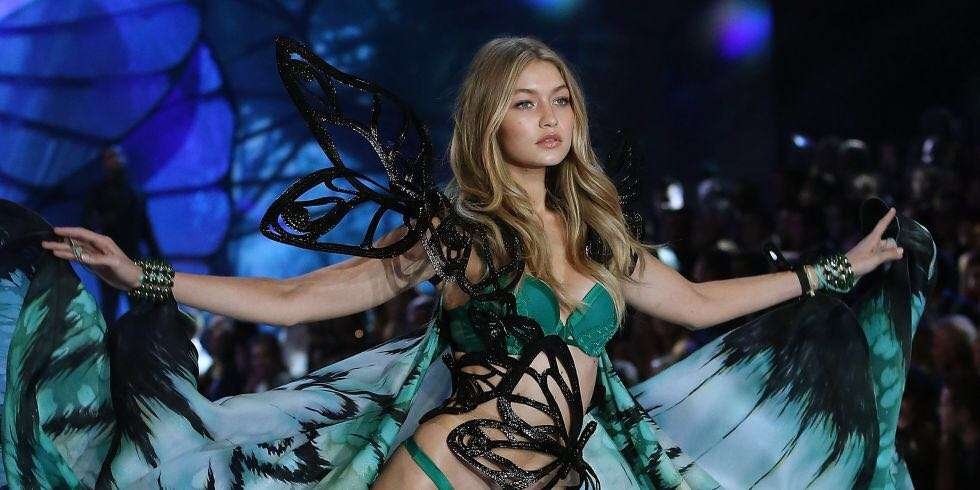 Supermodel Gigi Hadid for Victoria's Secret.