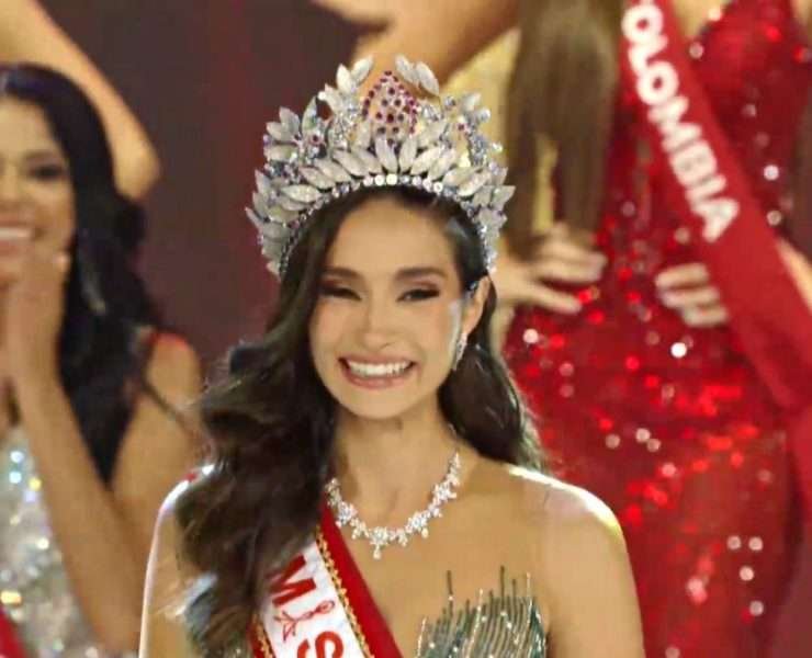 Luma Russo of Brazil is crowned Miss Charm 2023