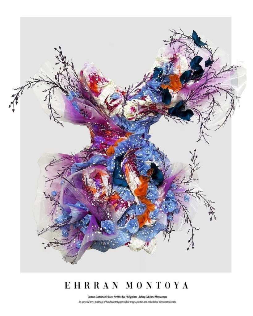 A deep dive into Ashely Subijano's 'Tubbataha Reef' Eco Dress