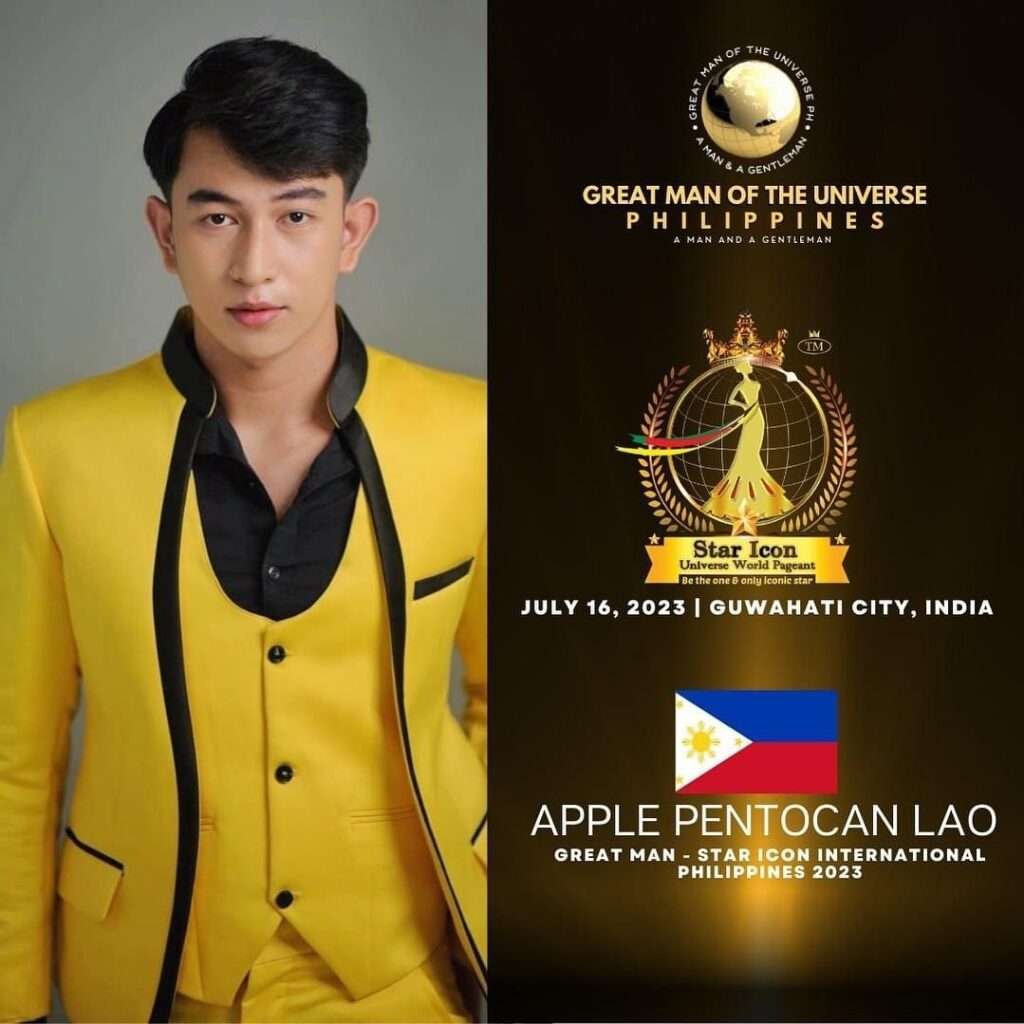 Apple Lao is Great Man - Star Icon International Philippines 2023