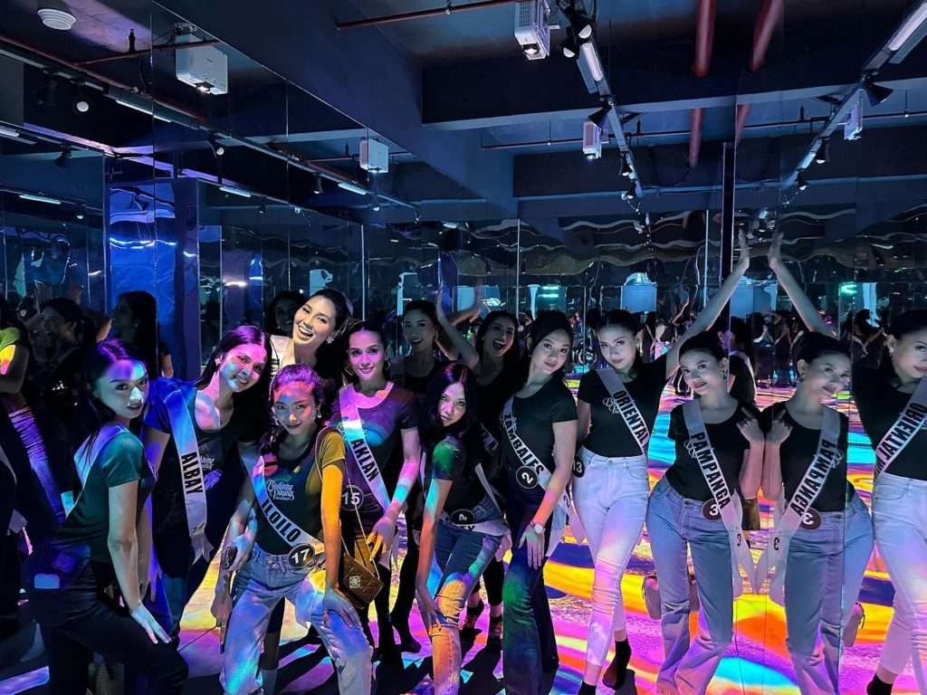 Binibining Pilipinas 2023 Candidates visits the Art in Island: The Media Square