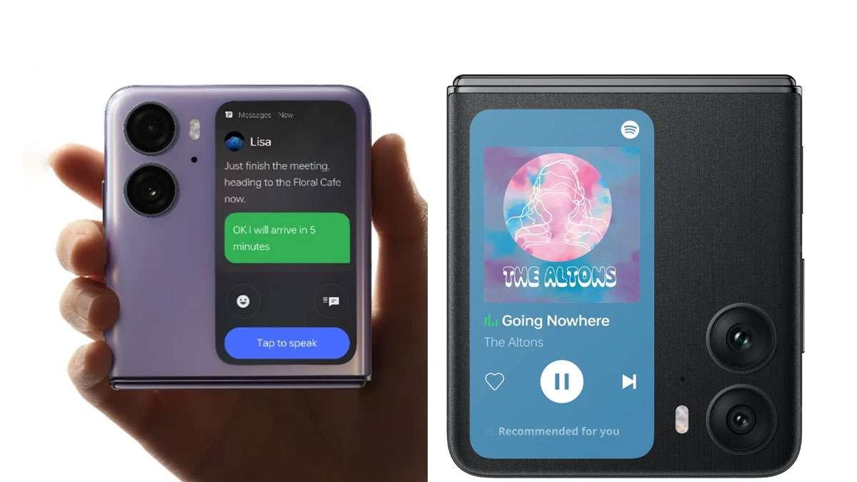 Speech-To-Text Quick Reply And Spotify Widget On OPPO's Foldable Flagship OPPO N2 Flip