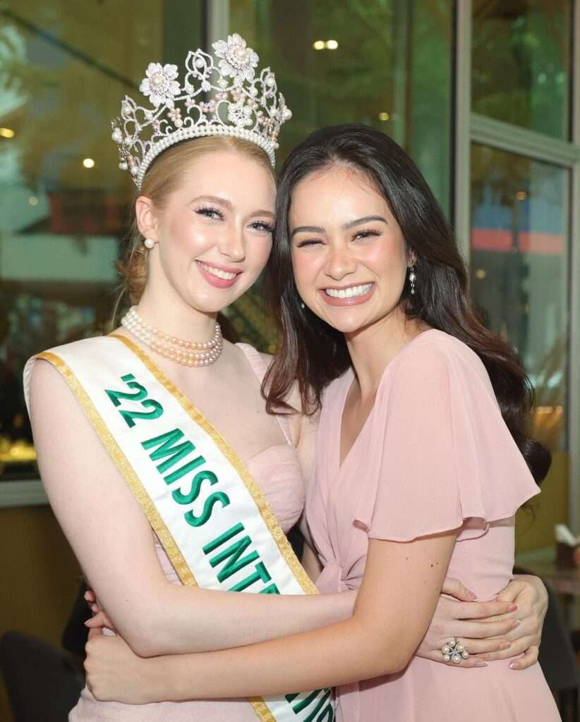 Miss International 2022 Jasmin Selberg arrives in the Philippines