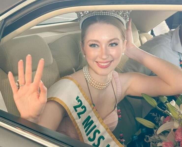 Miss International 2022 Jasmin Selberg arrives in the Philippines
