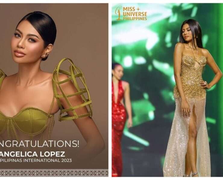 Miss Universe Philippines congratulates Angelica Lopez for Binibining Pilipinas win