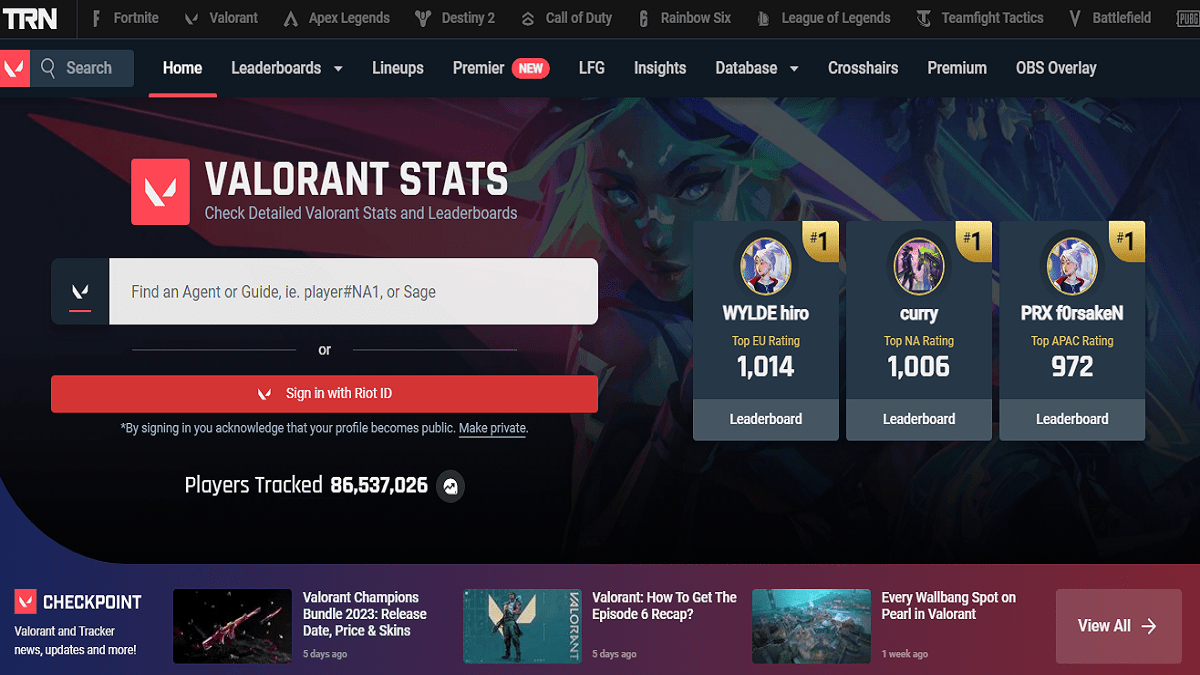 All VALORANT Off Season 2023 Events - Valorant Tracker