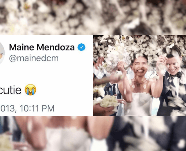 Maine Mendoza's tweet and her wedding with Arjo Atayde