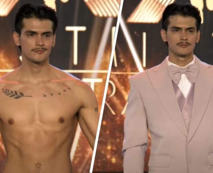 Johannes Rissler charms during the Mister Supranational 2023 preliminaries